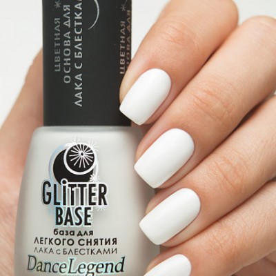 Dance Legend Glitter Base White