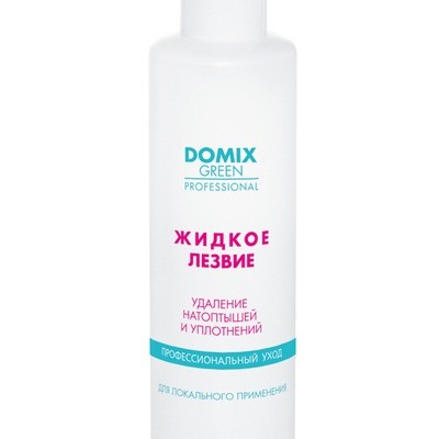 Domix жидкое лезвие для удаления натоптышей и уплотнений кожи ступней 1л