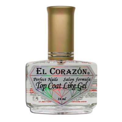 El Corazon Top Coat Lake Gel с гель-эффектом №434 16 мл