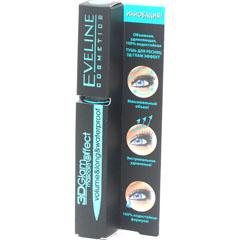Eveline cosmetics черная тушь для ресниц 3D глам эффект водостойкая