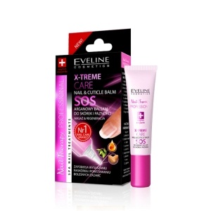 Eveline cosmetics X-Treme Care SOS бальзая для ежедневного ухода за кутикулой с маслом аргана