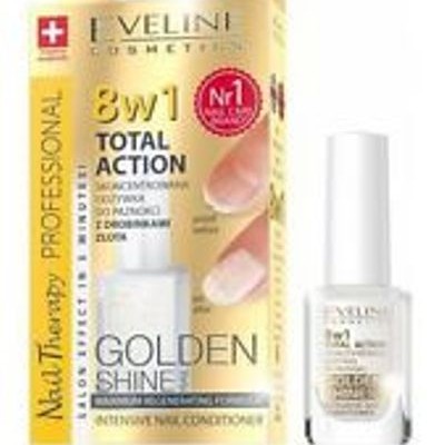 Eveline cosmetics 8 в 1 Golden Shine Nail Концентрированный препарат для ногтей