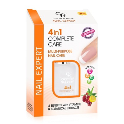 Golden Rose Nail Expert 4 in 1 Complete care – Уход за ногтями