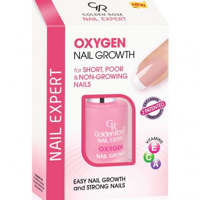 Golden Rose Nail Expert Oxygen nail growth. Кислородная формула для роста ногтей